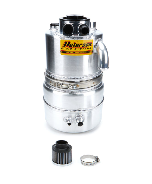 Peterson Fluid Dry Sump Tank 5Gal w/ 10in Bottom MPN PTR08-9019