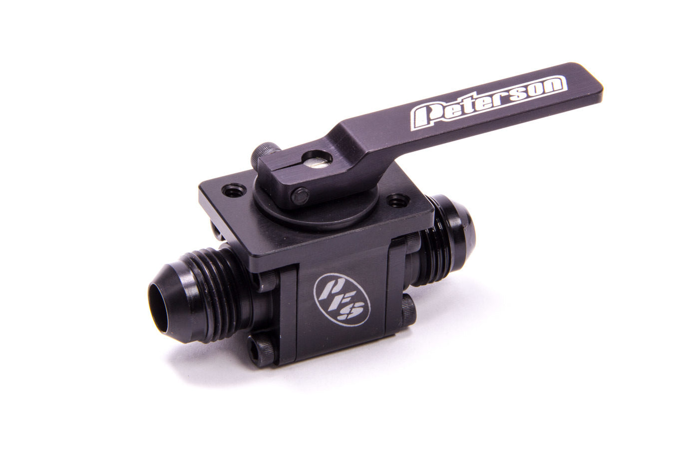Peterson Fluid  Panel Mount Ball Valve -8 Male Fittings  PTR09-0930