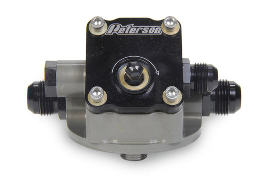 Peterson Fluid Engine Primer Oil Filter Mount 12an Chevy R to L MPN PTR09-1504 For Universal use