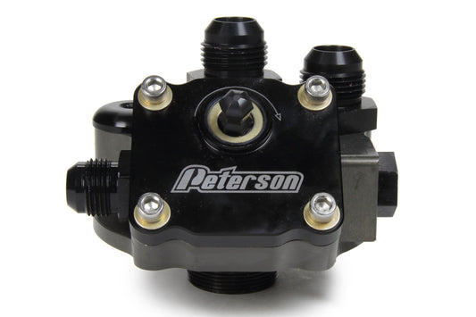 Peterson Fluid Engine Primer Oil Filter Mount 12an MPN PTR09-1563 For Universal use