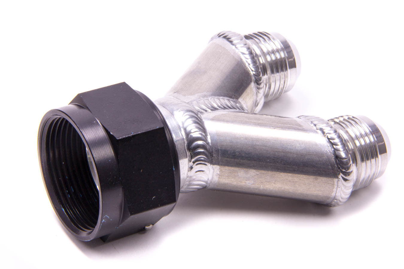 Peterson Fluid Y-Manifold - 20an Female Swivel To 2 - 12an Male MPN PTR10-1730