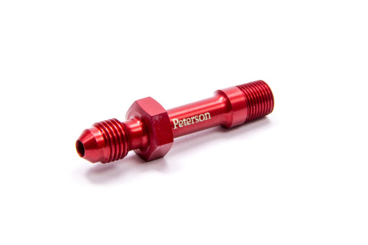 Peterson Fluid Oil Pressure Gauge Fitting Straight MPN PTR15-1041