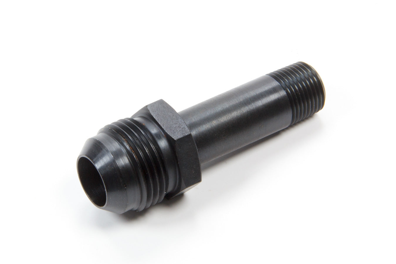 Peterson Fluid Oil Inlet Fitting 12an x 3/8npt x 3.1in Steel MPN PTR15-1074