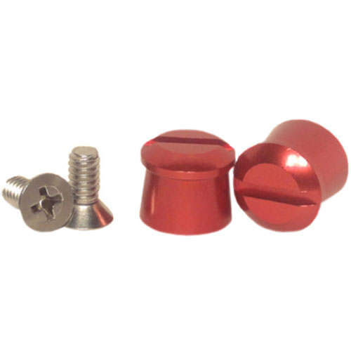 Pulse Racing Innovations  Tear Off Posts Aluminum Red  PULATP001R