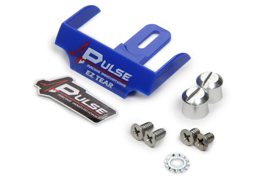 Pulse Racing Innovations EZ Tear Blue w/ Silver Tear Off Post MPN PULEZTS102BLP Ram