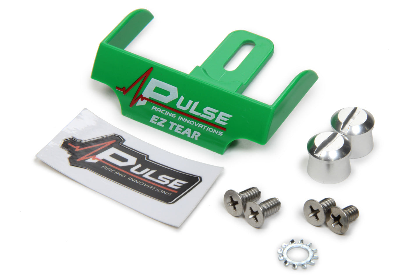 Pulse Racing Innovations EZ Tear Green w/ Silver Tear Off Post MPN PULEZTS102GRP Ram