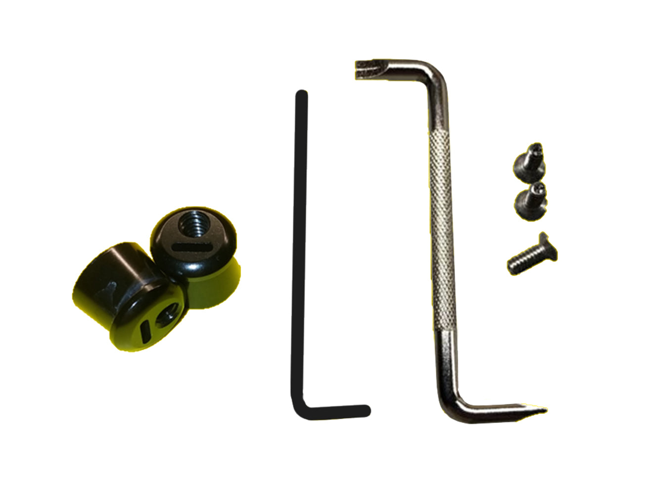 Pulse Racing Innovations Tear Off Post Black Lockdown w/Tools MPN PULLTP001BK