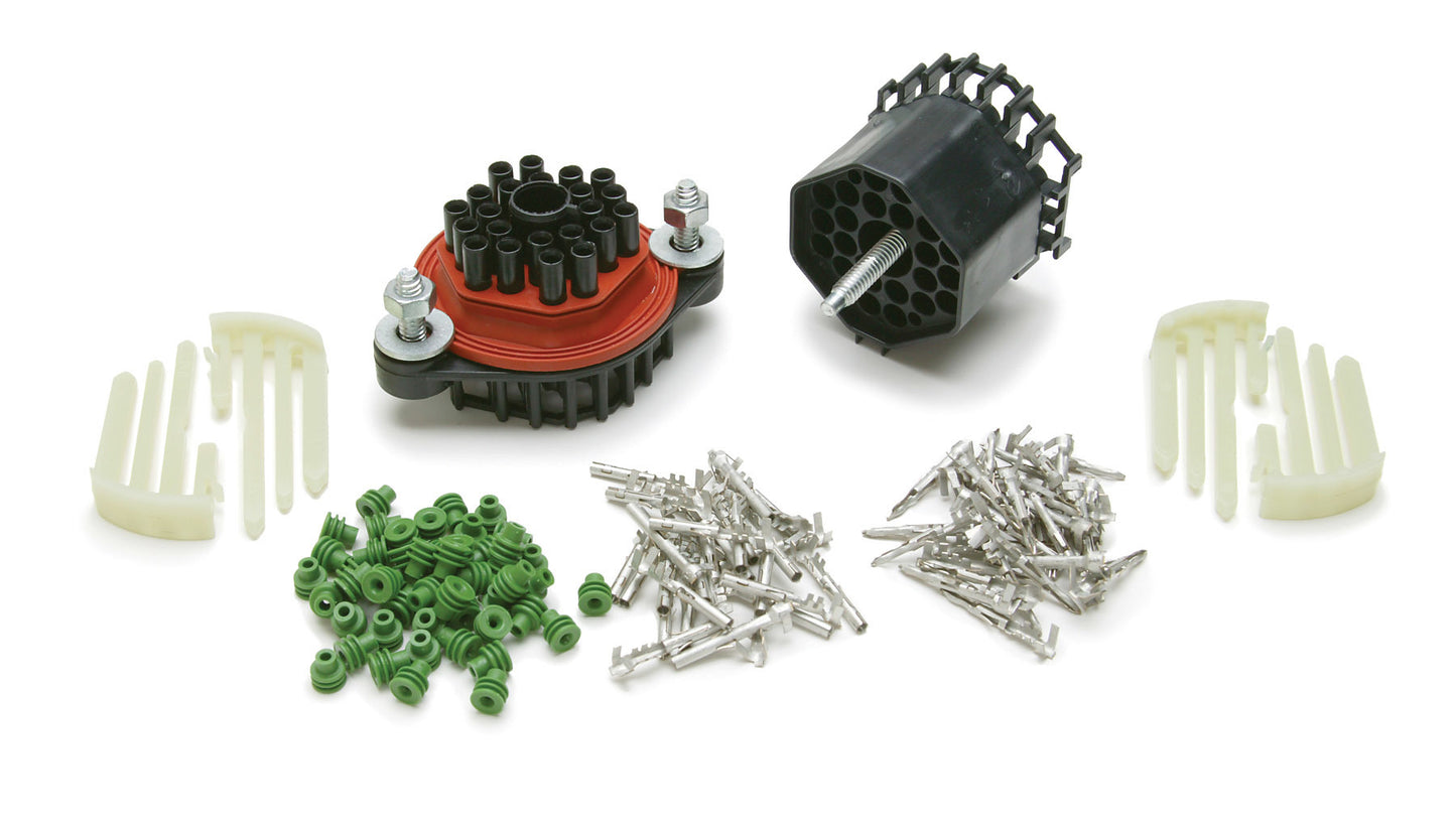Painless Wiring  Waterproof Bulkhead Connector Kit 22 Pin  PWI40130