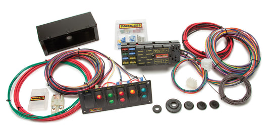 Painless Wiring  10 Circuit Race Car Wiring Harness  PWI50005