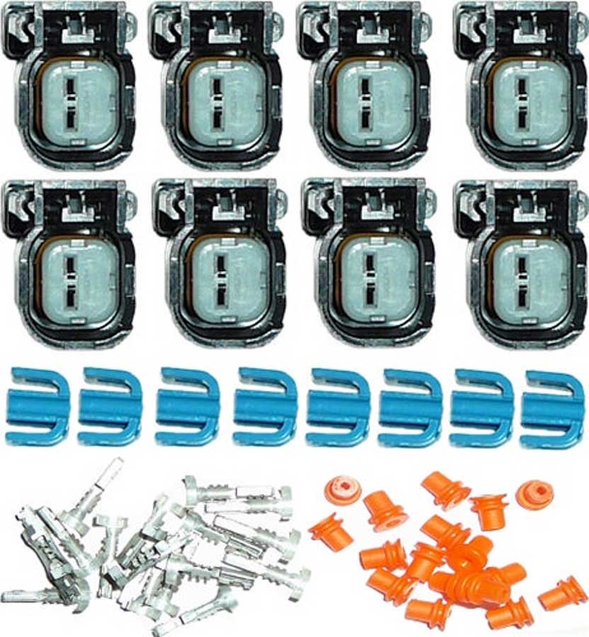 Painless Wiring  EV6/US Car Fuel Injector Connector Kit  PWI60131