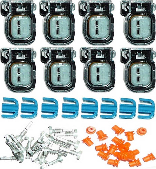 Painless Wiring  EV6/US Car Fuel Injector Connector Kit  PWI60131