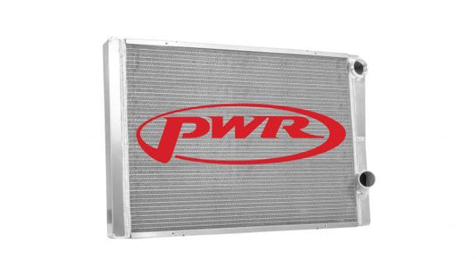 Pwr North America Radiator 19 x 28 Double Pass High Outlet Closed MPN PWR904-28191