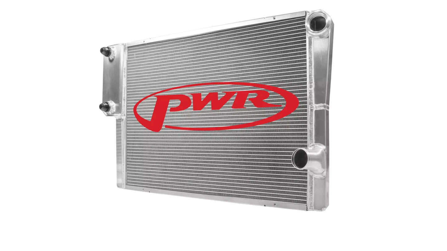 Pwr North America Radiator 19 x 28 Double Pass w/Exchanger Closed MPN PWR906-28191 For Universal use