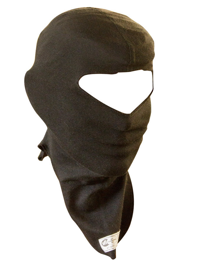 Pxp Racewear  Head Sock Black Youth 1 Layer Single Eye Port  PXP1411Y