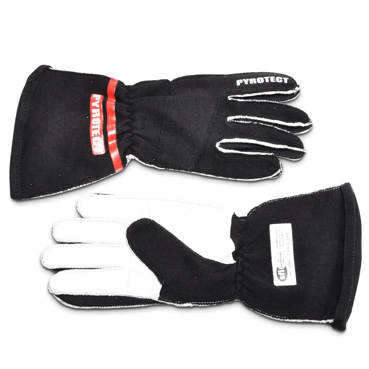 Pyrotect Glove PRO 2 Layer Black X-Large SFI-5 MPN PYRGP200520