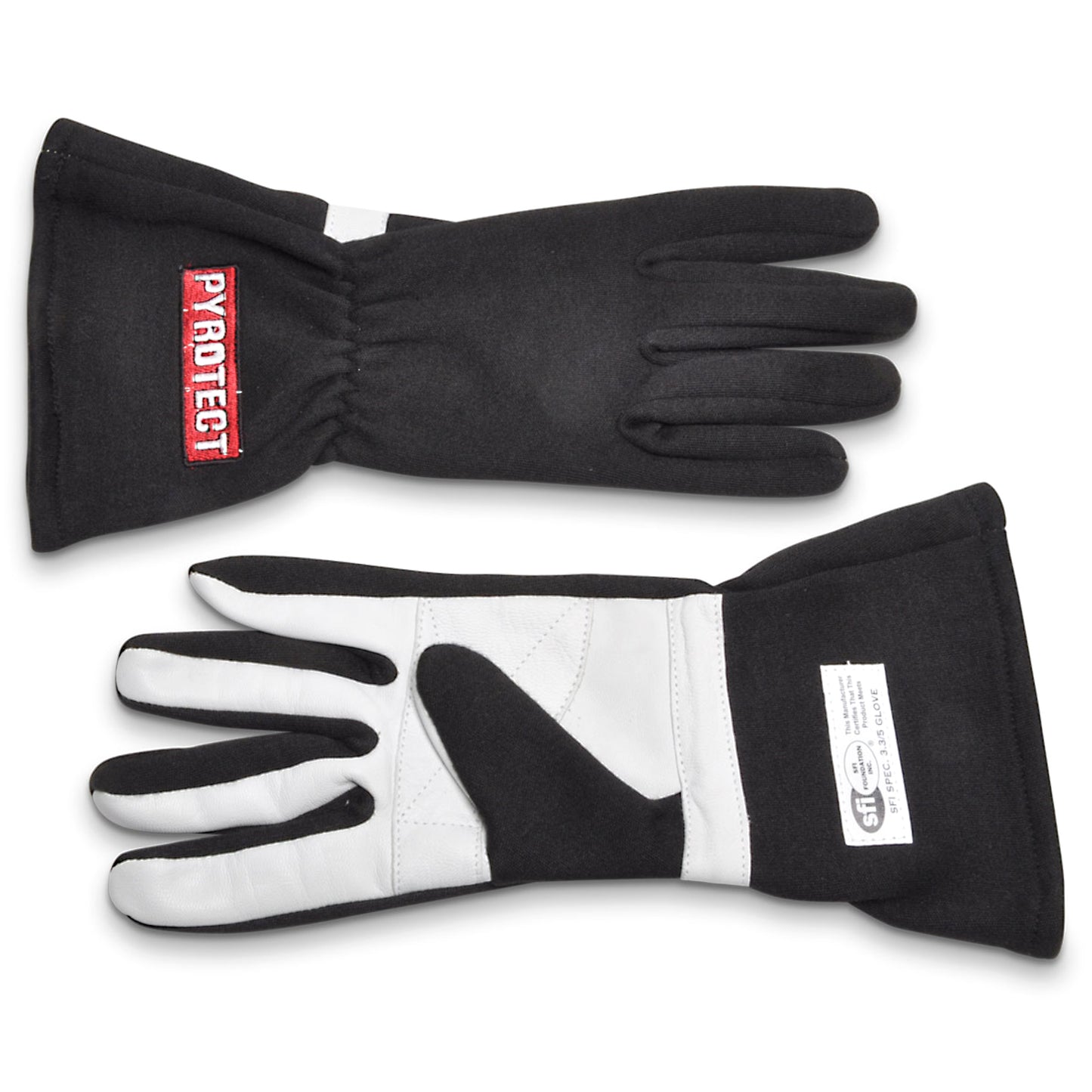 Pyrotect Glove Sport 1 Layer Blk Large SFI-1 MPN PYRGS100420