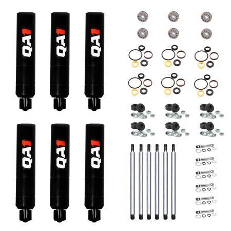 Qa1  Shock Builder Kit 6pk Street Stock Rear  QA15Q68-DRY-6PK