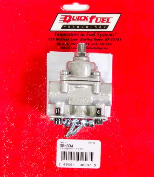 Quick Fuel Technology  Fuel Pressure Regulator - 1-4psi  QFT30-804