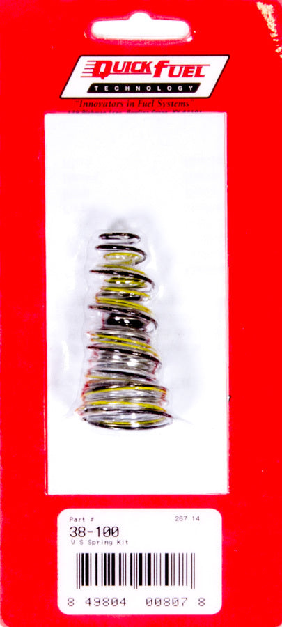 Quick Fuel Technology  Vacuum Secondary Spring Kit  QFT38-100