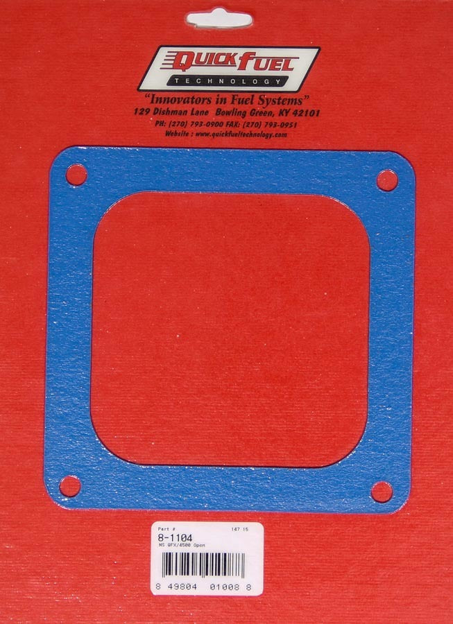 Quick Fuel Technology  4500 Open Flange Gasket - Non-Stick  QFT8-1104
