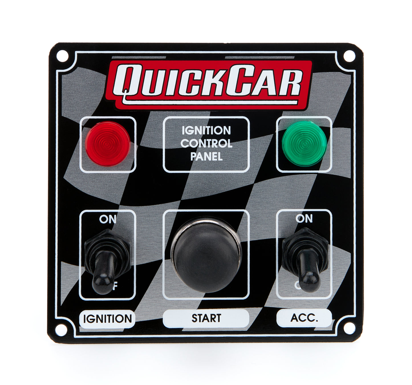 Quickcar Racing Products  Ignition Panel 2 Switch w/Lights  QRP50-022