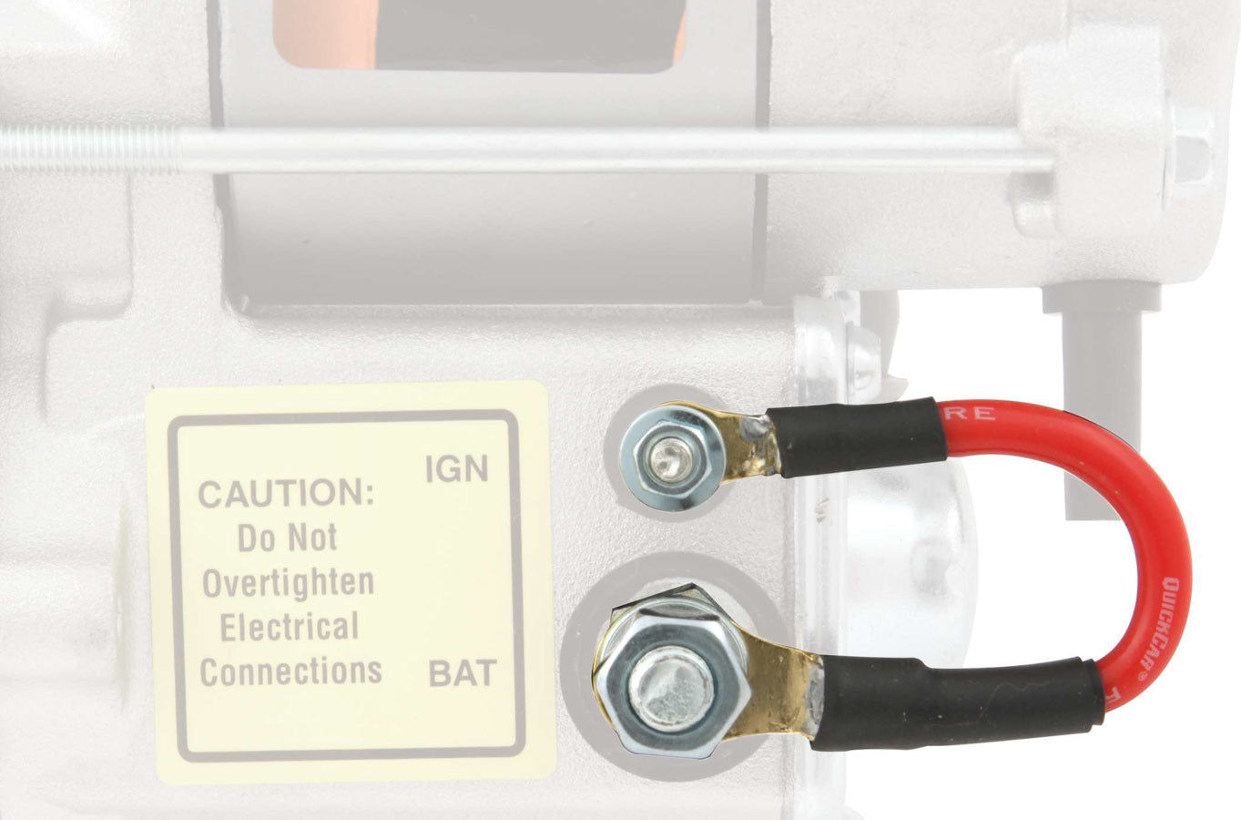 Quickcar Racing Products  Starter Solenoid Jumper w/Ring  QRP50-2002