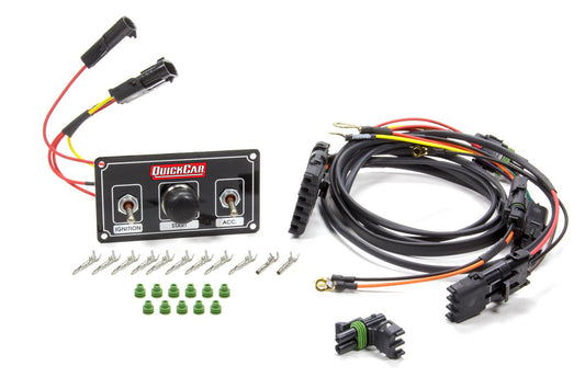 Quickcar Racing Products  Ignition Harness / Panel Black Modified  QRP50-2037