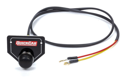 Quickcar Racing Products  Remote Start Button w/ Plate  QRP50-433
