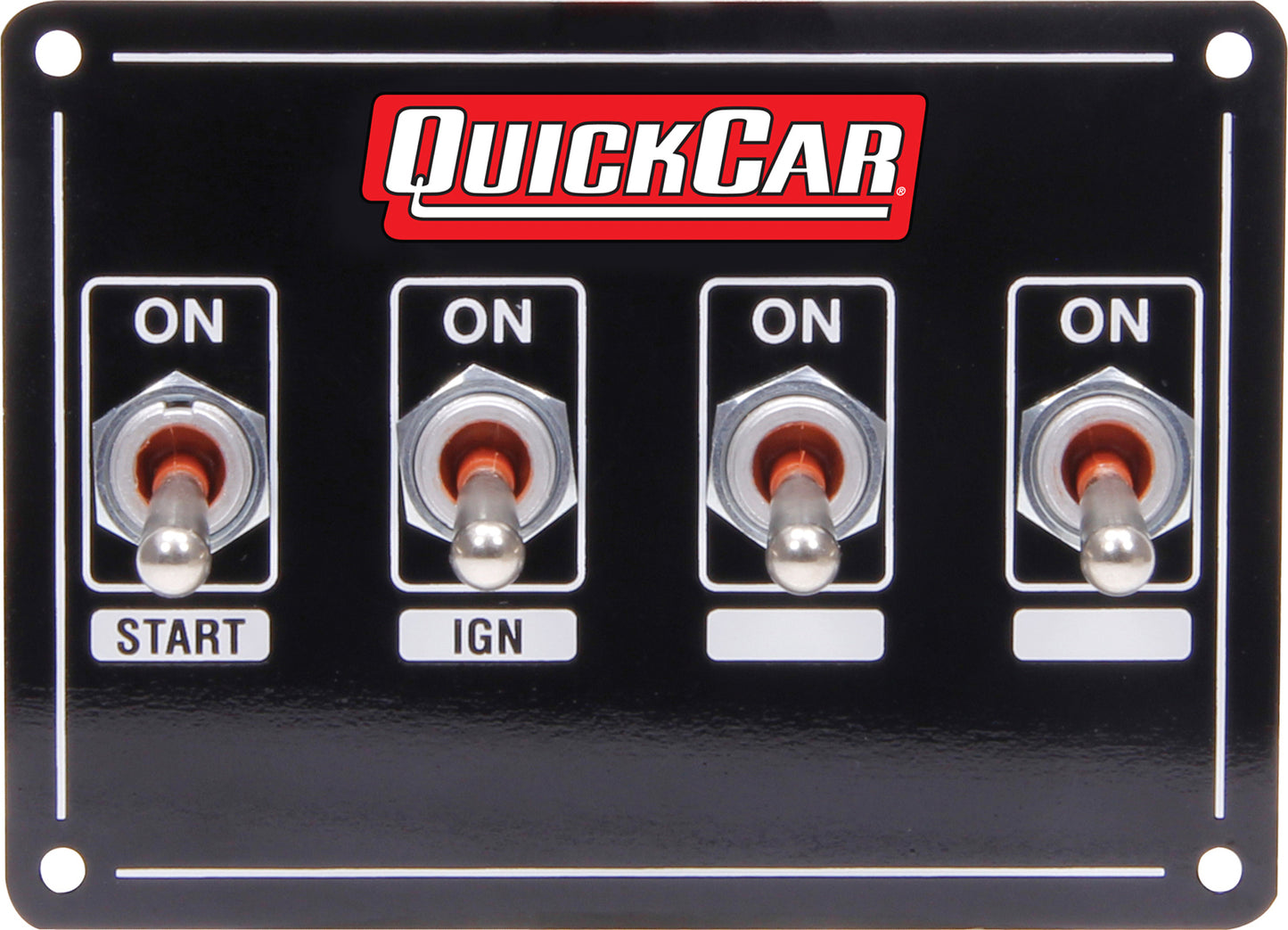 Quickcar Racing Products  Ignition Panel Extreme 4 Switch w/ Pigtail  QRP50-740