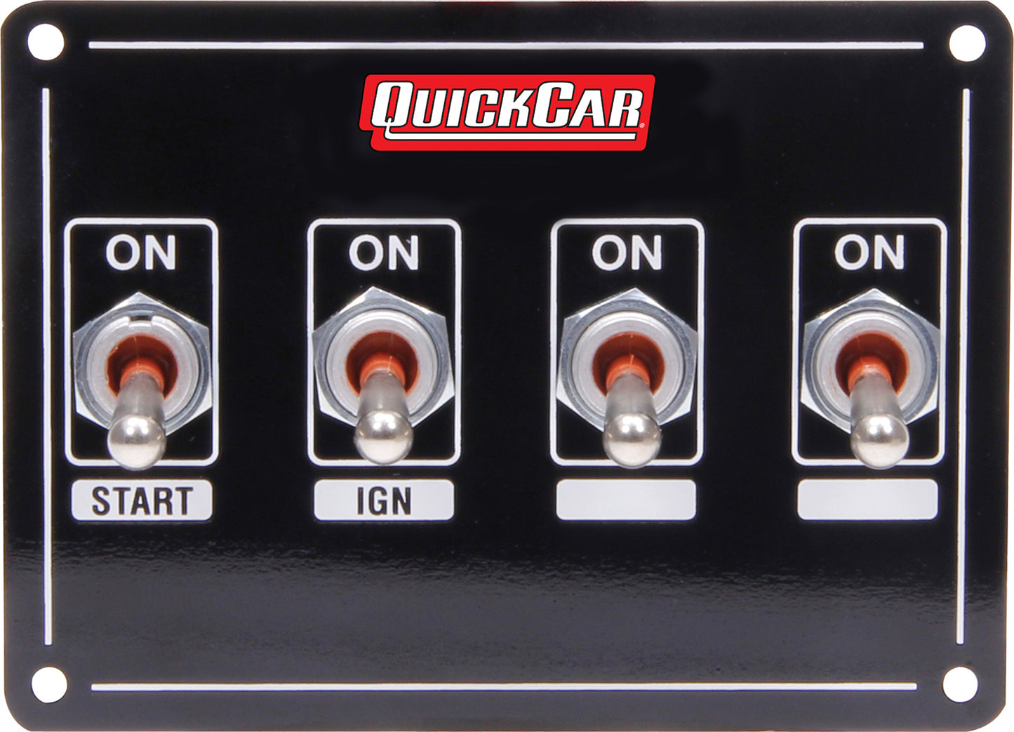 Quickcar Racing Products  Ignition Panel Extreme 4 Switch Dual Ignition  QRP50-7411