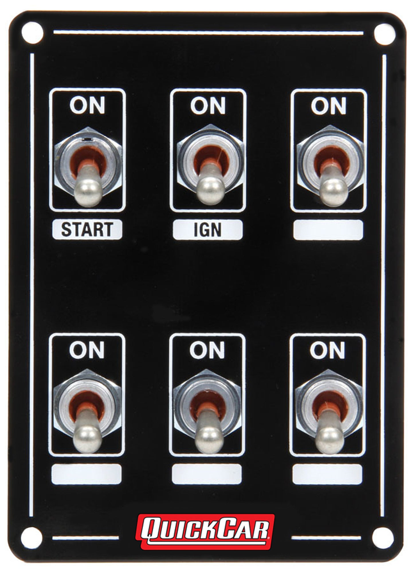 Quickcar Racing Products  Ignition Panel Extreme 6 Switch Single Ignition  QRP50-7631