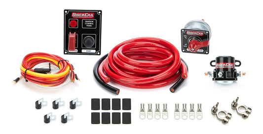 Quickcar Racing Products  Wiring Kit 2 Gauge with Black 50-853 Panel  QRP50-830