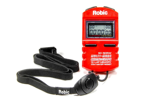 Quickcar Racing Products Stopwatch Red MPN QRP51-037