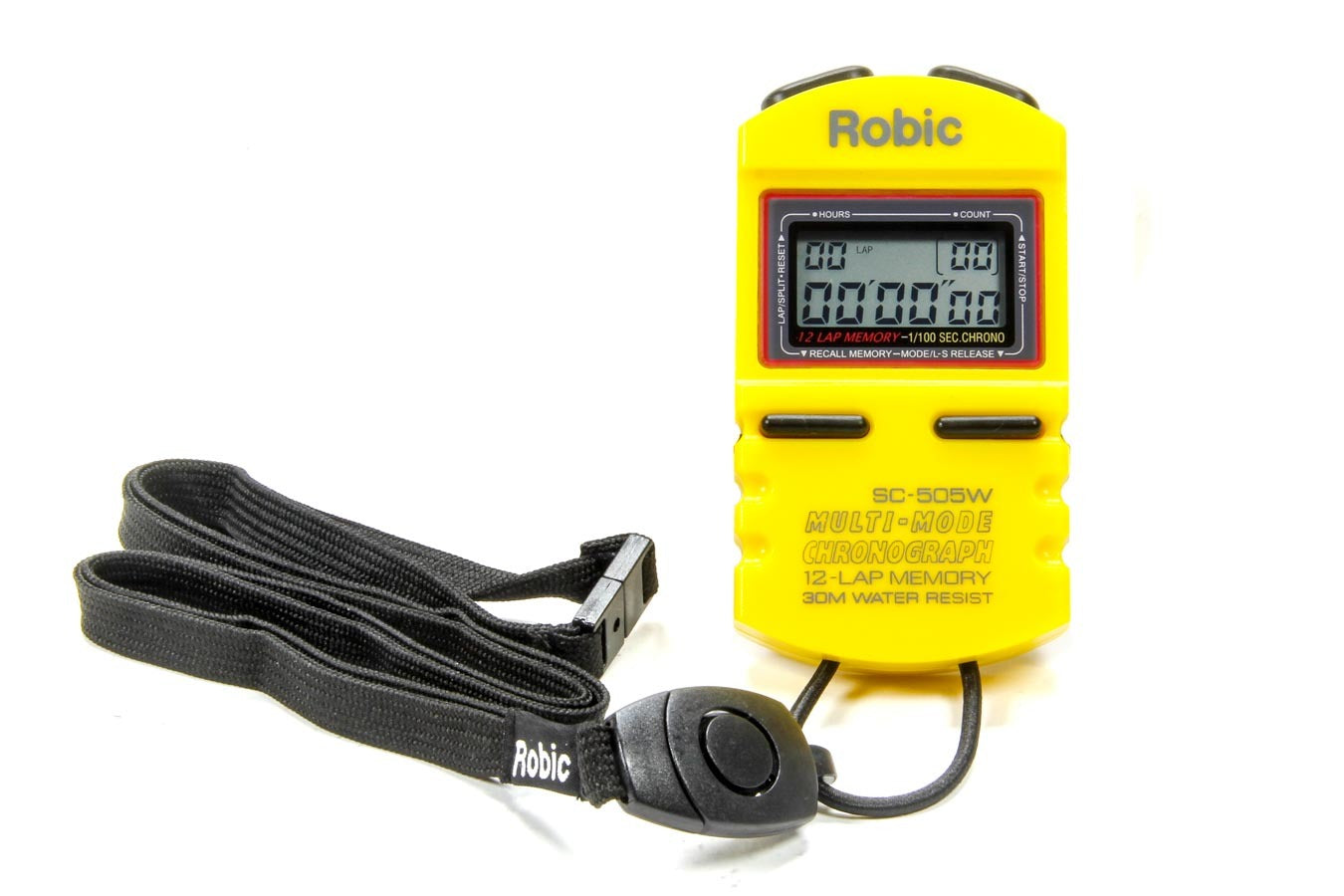 Quickcar Racing Products Stopwatch Yellow MPN QRP51-039