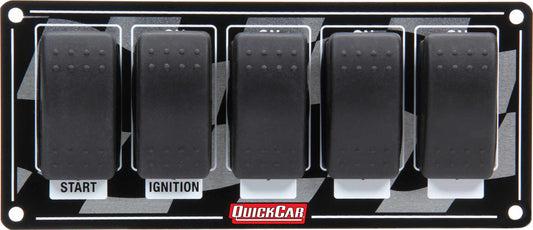 Quickcar Racing Products  Ignition Panel w/ Rocker Switches  QRP52-165