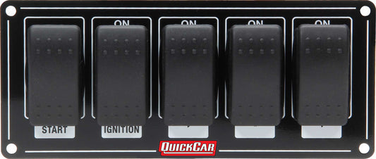 Quickcar Racing Products  Ignition Panel w/ Rocker Switches  QRP52-865
