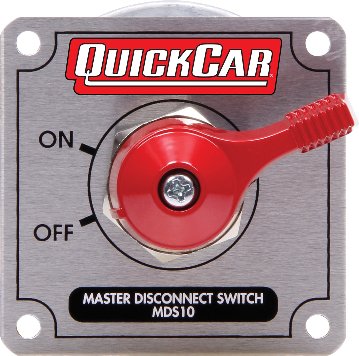 Quickcar Racing Products Master Disconnect High Amp 4 Post Silver Plate MPN QRP55-023