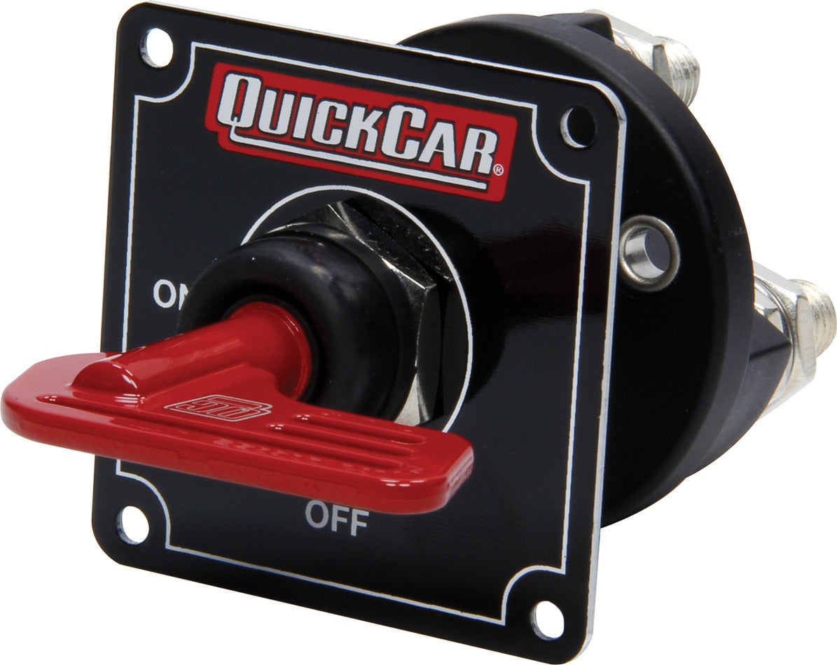 Quickcar Racing Products Master Disconnect Black w/Removable Red Key MPN QRP55-030