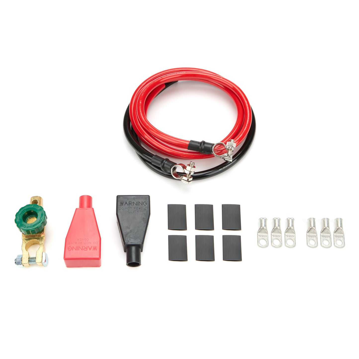 Quickcar Racing Products  Battery Cable Kit 2 Ga. 6ft Red & 3ft Black  QRP57-002