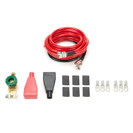 Quickcar Racing Products Battery Cable Kit 4 Ga. 15ft Red & 2ft Black MPN QRP57-005