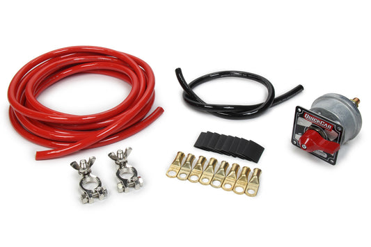 Quickcar Racing Products Battery Cable Kit 4 Gauge w/ MDS MPN QRP57-014