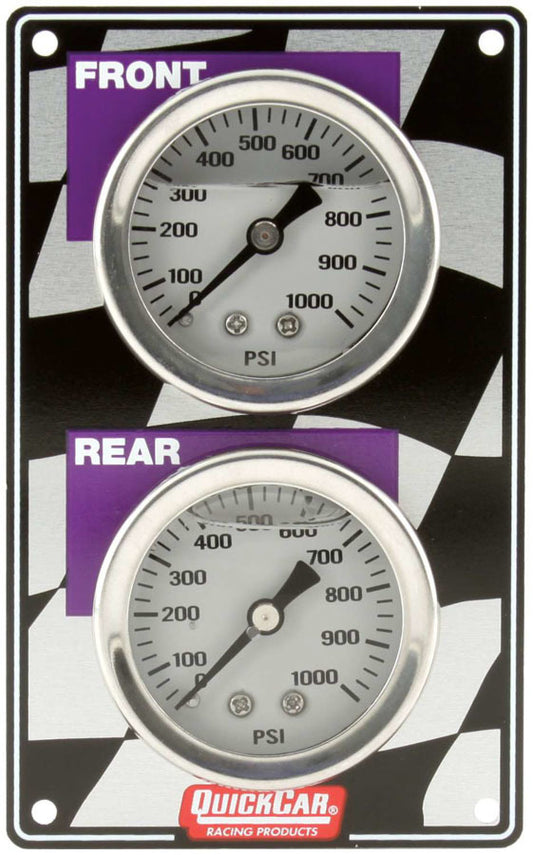 Quickcar Racing Products Mini Brake Bias Gauge Panel Vertical MPN QRP61-101