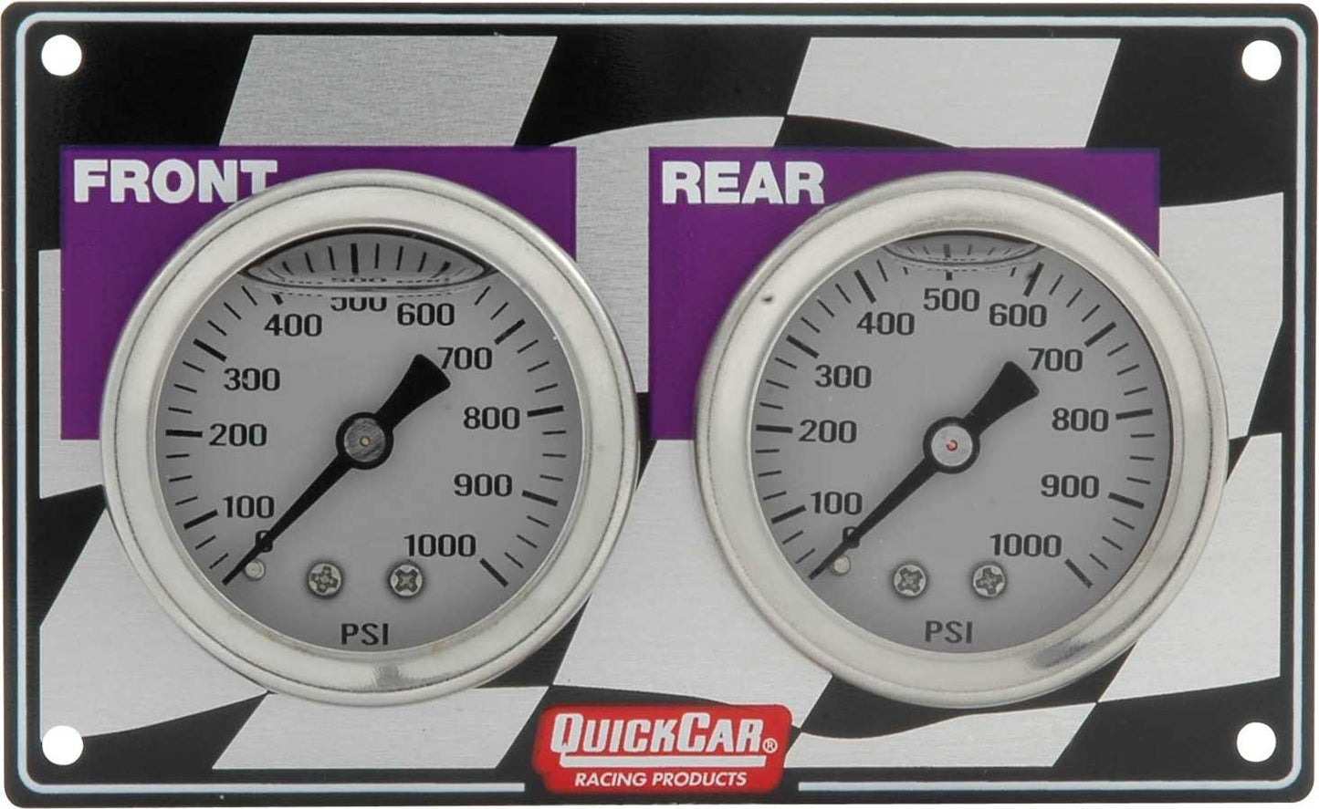 Quickcar Racing Products Mini Brake Bias Gauge Panel Horizontal MPN QRP61-103