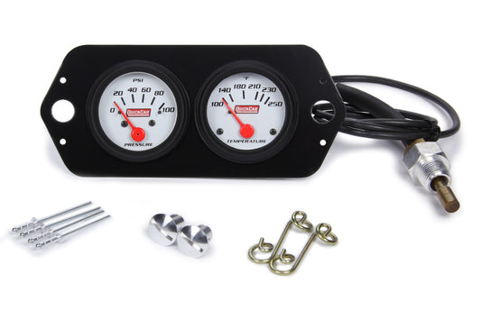 Quickcar Racing Products Gauge Panel 2in Open Wheel MPN QRP61-2204