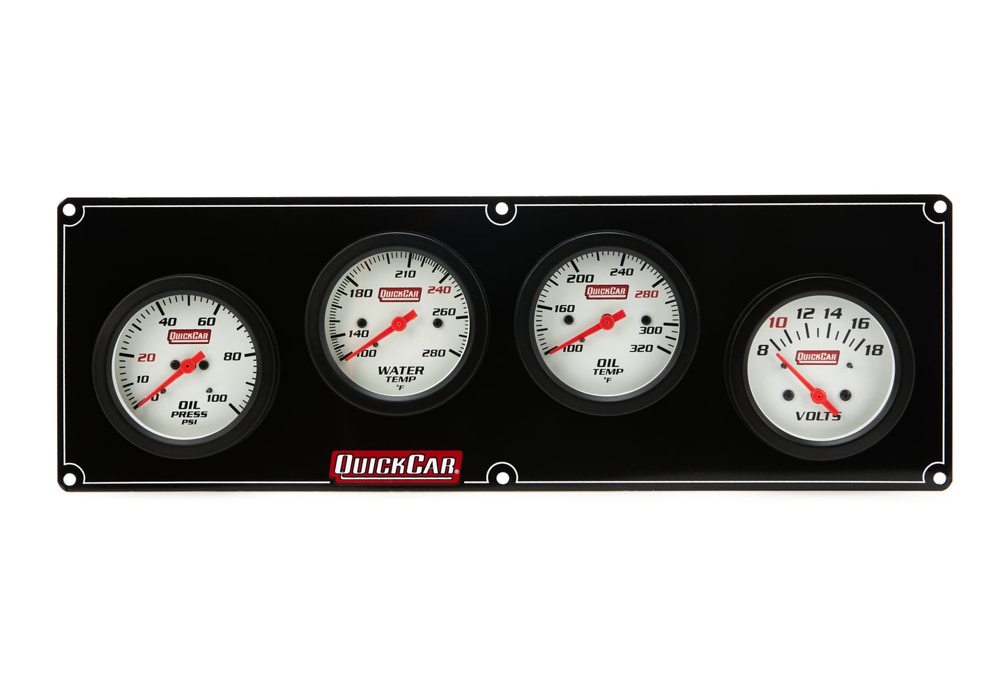 Quickcar Racing Products  4 Gauge Extreme Panel OP/WT/OT/Volt  QRP61-7027