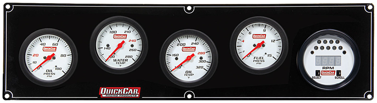 Quickcar Racing Products  Extreme 4-1 w/Tach OP/WT/OT/FP  QRP61-7051