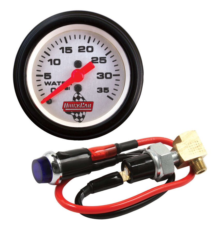 Quickcar Racing Products  Water Pressure Kit with Gauge  QRP61-716