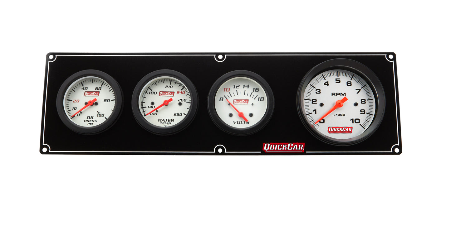 Quickcar Racing Products  Extreme 3-1 OP/WT/Volt w/ 3-3/8in Tach  QRP61-77473