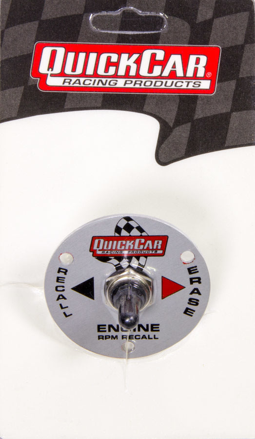 Quickcar Racing Products  Remote Recall Switch Plate for 611-6002  QRP611-096