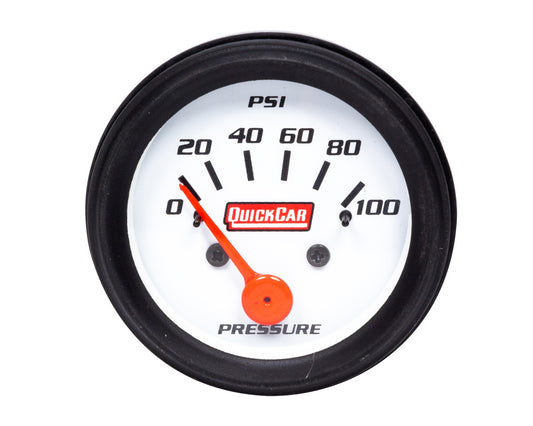 Quickcar Racing Products  Gauge Oil Pressure 2in Open Wheel  QRP611-6204